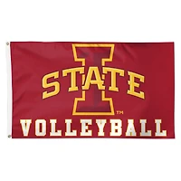 WinCraft Iowa State Cyclones 3' x 5' Volleyball Deluxe Single-Sided Flag