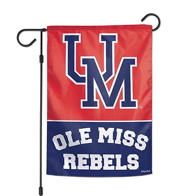 WinCraft Ole Miss Rebels 12'' x 18'' Double-Sided College Vault Garden Flag