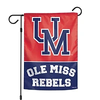 WinCraft Ole Miss Rebels 12'' x 18'' Double-Sided College Vault Garden Flag