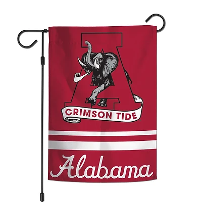 WinCraft Alabama Crimson Tide 12'' x 18'' Double-Sided College Vault Garden Flag