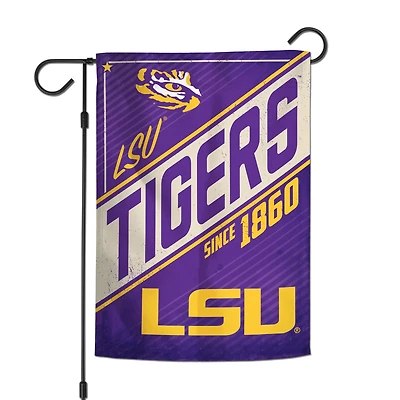 WinCraft LSU Tigers 12" x 18" Throwback Logo Double-Sided Garden Flag