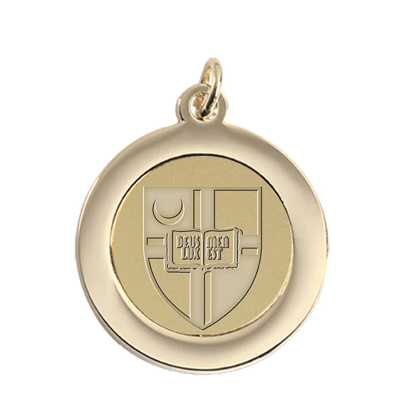 Gold Catholic University Cardinals Pendant