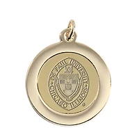 Gold DePaul Blue Demons Pendant
