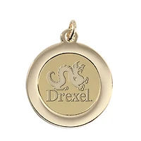 Gold Drexel Dragons Pendant