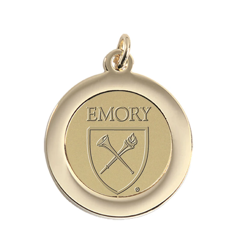 Gold Emory Eagles Pendant