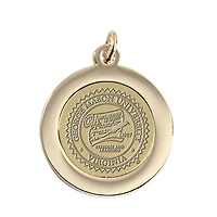 Gold George Mason Patriots Pendant