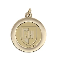 Gold New Hampshire Wildcats Pendant