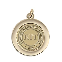 Gold Rochester Institute of Technology Tigers Pendant
