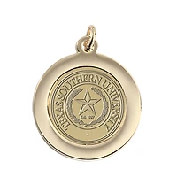 Gold Texas Southern Tigers Pendant