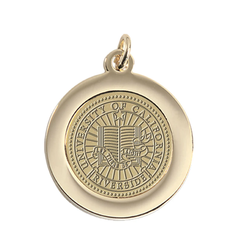 Gold UC Riverside Highlanders Pendant