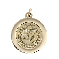 Gold University of Redlands Bulldogs Pendant