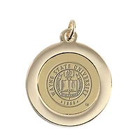 Gold Wayne State Warriors Pendant