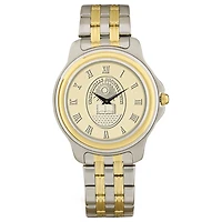 Gold/Silver Bucknell Bison Two-Tone Medallion Wristwatch