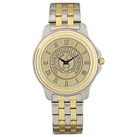 Gold/Silver Texas Southern Tigers Two-Tone Medallion Wristwatch