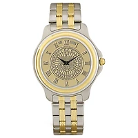 Gold/Silver UC Riverside Highlanders Two-Tone Medallion Wristwatch