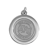 Silver High Point Panthers Pendant