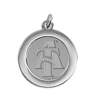 Silver North Carolina A&T Aggies Pendant