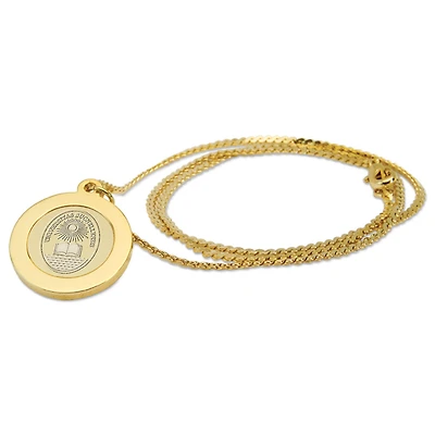 Women's Gold Bucknell Bison 18'' Pendant Necklace