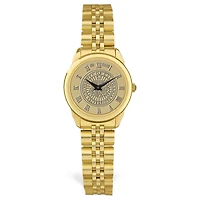 Women's Gold UC Riverside Highlanders Medallion Rolled Link Bracelet Wristwatch