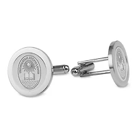 Silver Bucknell Bison Cufflinks