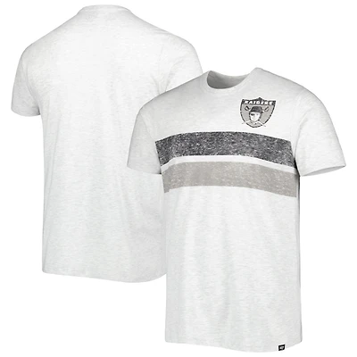 Men's '47 Heathered Gray Las Vegas Raiders Franklin Bars Bond T-Shirt