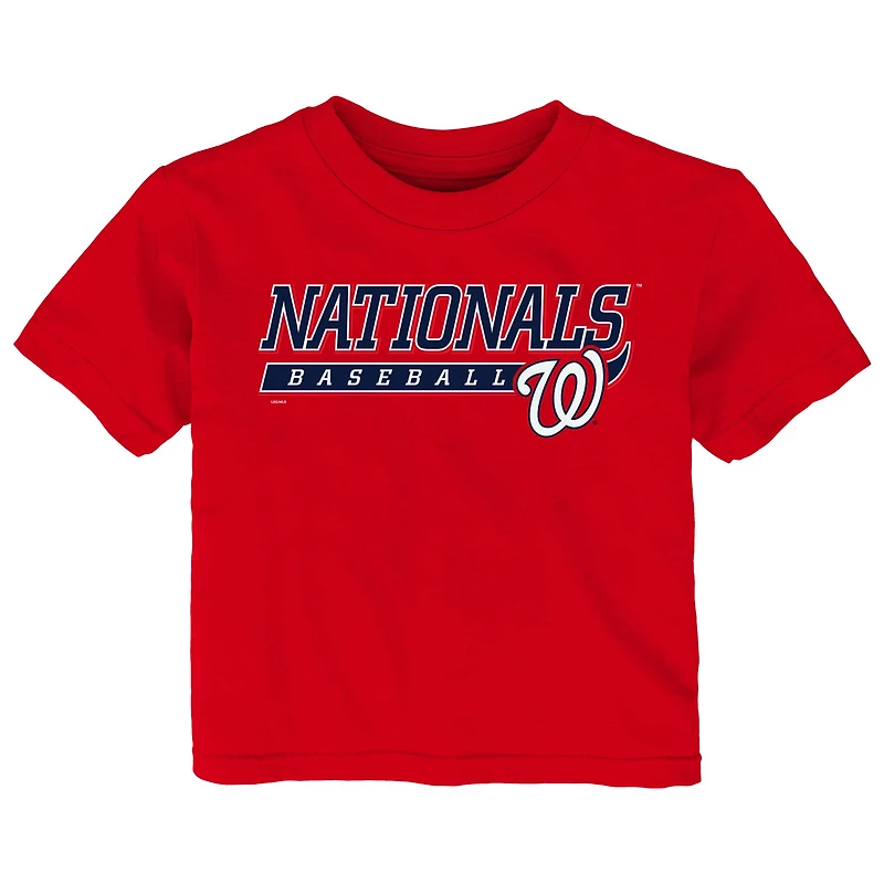 Infant Red Washington Nationals Take The Lead T-Shirt