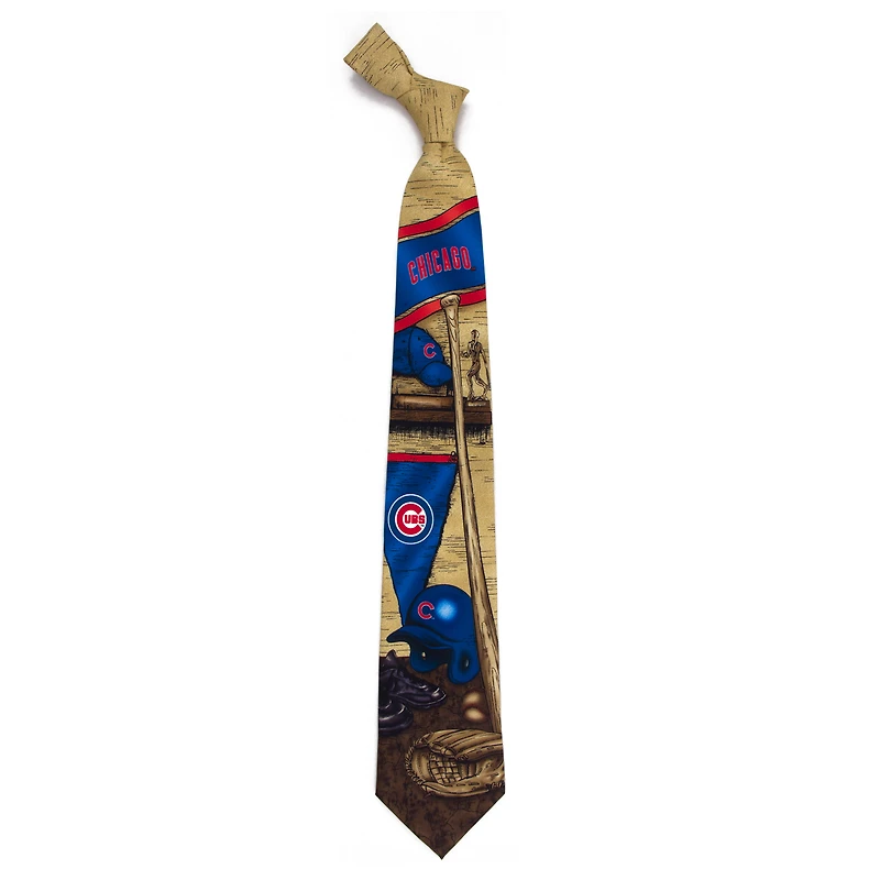 Chicago Cubs Nostalgia Tie
