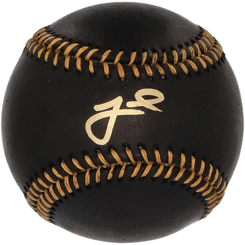Jeff McNeil New York Mets Autographed Black Leather Baseball