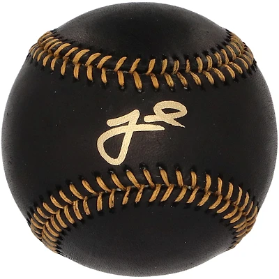 Jeff McNeil New York Mets Autographed Black Leather Baseball