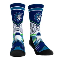 Rock Em Socks Minnesota Lynx Full Court Press Crew Socks