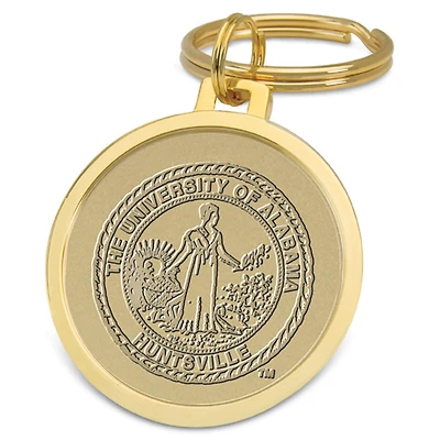 Gold UAH Chargers Team Logo Split-Wire Key Ring
