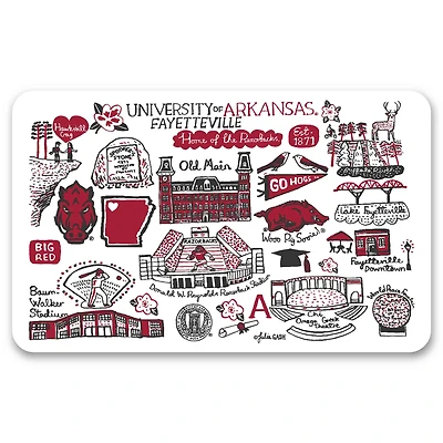 Arkansas Razorbacks Large Mouse Pad
