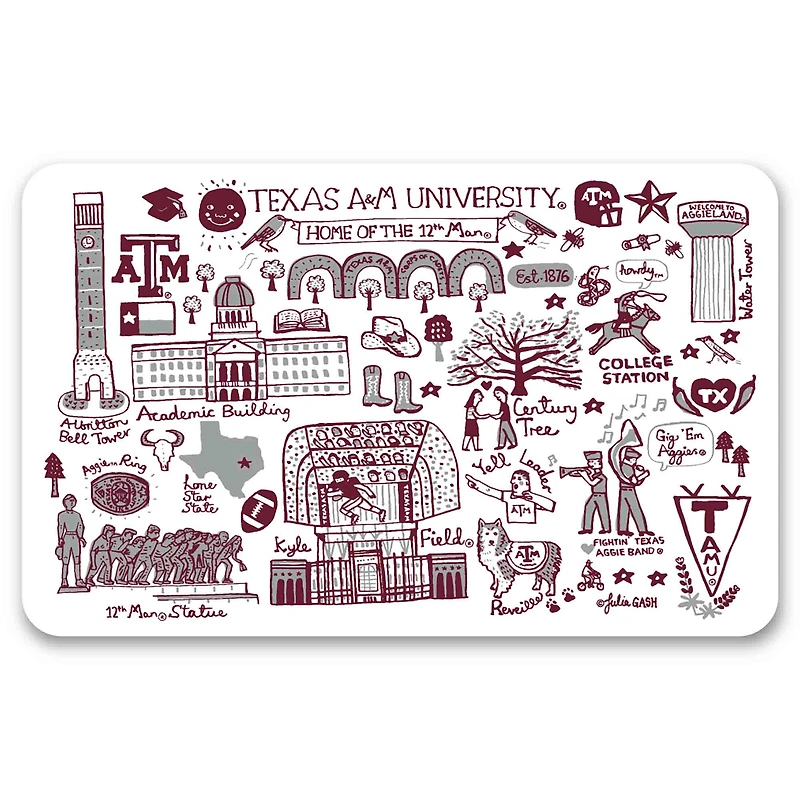 Texas A&M Aggies Large Mouse Pad