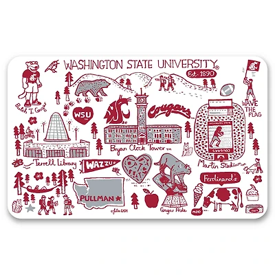 Washington State Cougars Large Mouse Pad