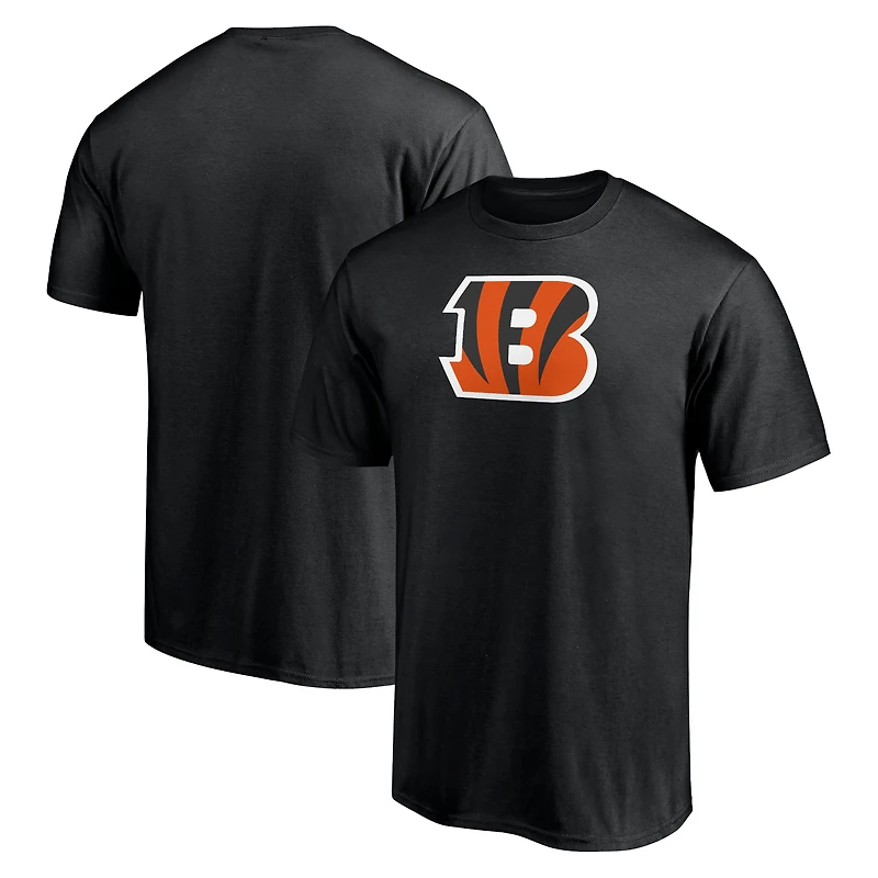 Men's Fanatics Black Cincinnati Bengals Primary Logo T-Shirt