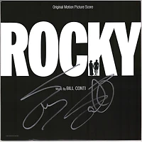 Sylvester Stallone Rocky Autographed Soundtrack Vinyl Album