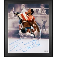 Sylvester Stallone Rocky IV Autographed 20'' x 24'' In-Focus Photograph