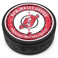 New Jersey Devils Center Ice Puck