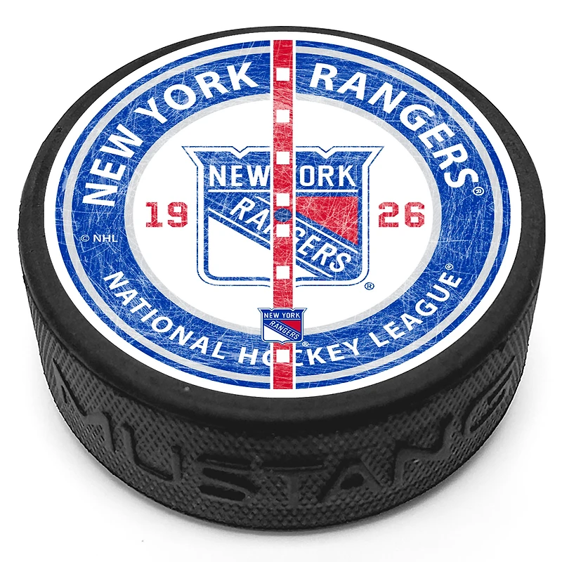 New York Rangers Center Ice Puck