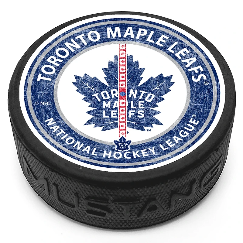 Toronto Maple Leafs Center Ice Puck