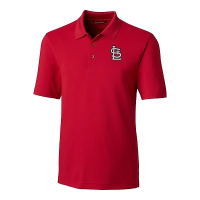 Men's Cutter & Buck Red St. Louis Cardinals Big & Tall Forge Stretch Polo