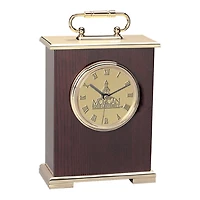 Gold Morgan State Bears Carriage Clock