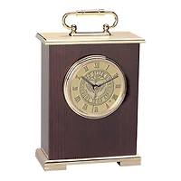 Gold Youngstown State Penguins Carriage Clock