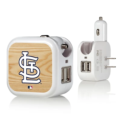 St. Louis Cardinals 2-in-1 Baseball Bat Design USB Charger