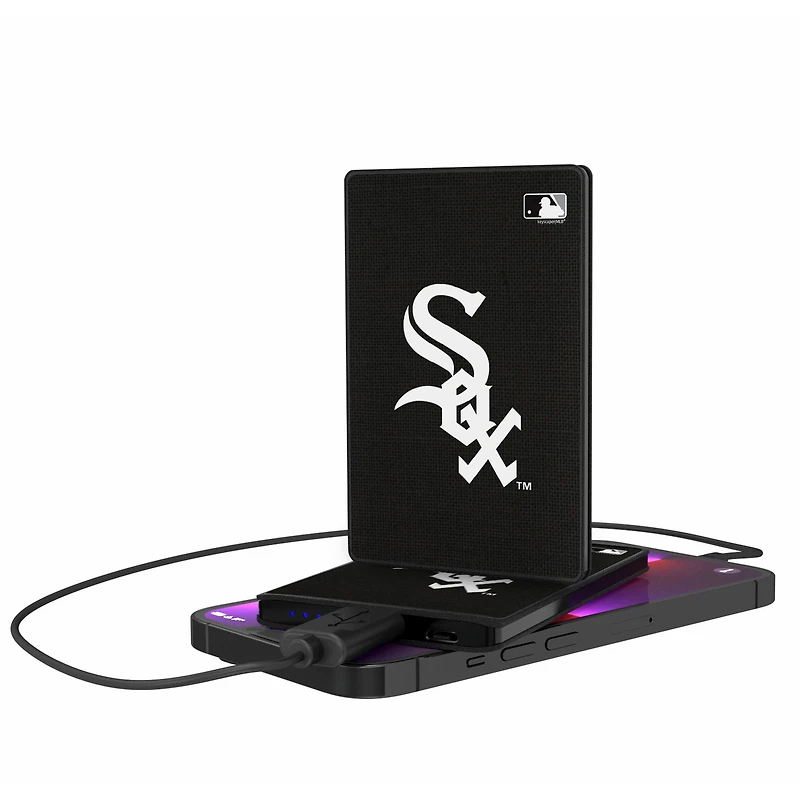 Chicago White Sox 2500 mAh Solid Design Credit Card Powerbank