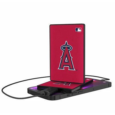Los Angeles Angels 2500 mAh Solid Design Credit Card Powerbank