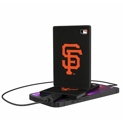San Francisco Giants 2500 mAh Solid Design Credit Card Powerbank