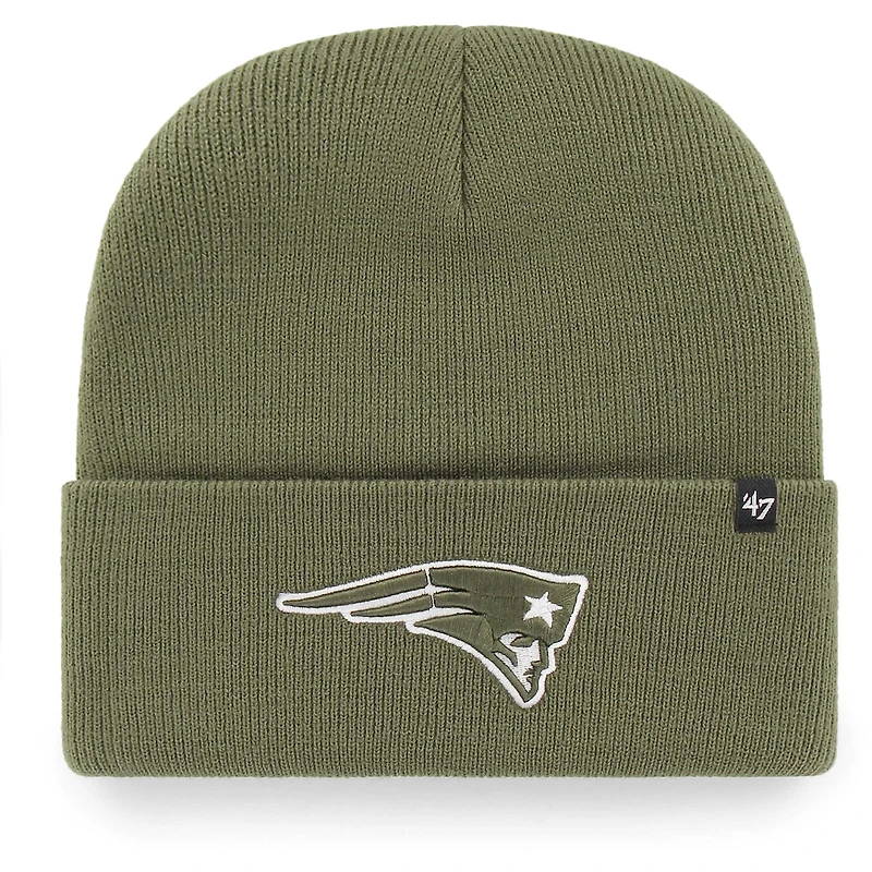 Women's '47  Green New England Patriots Haymaker Cuffed Knit Hat