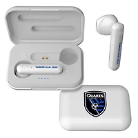 San Jose Earthquakes Insignia Wireless Earbuds