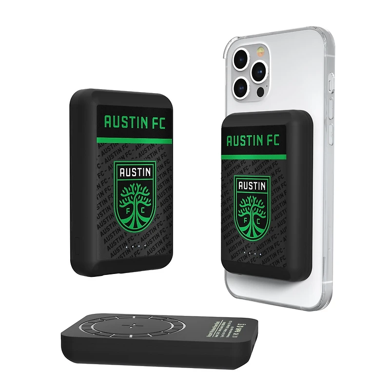 Austin FC 5000mAh Wireless Mag Power Bank